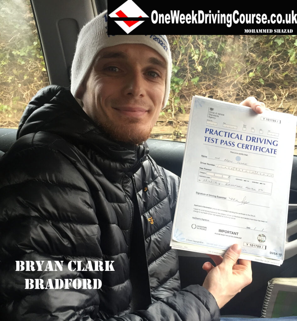 Intensive Driving Courses Bradford, Shipley, Keighley, Halifax