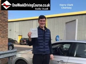 Harry Clark - Chertsey driving test success