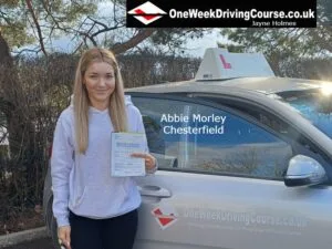 Abbie Morley passed at Chesterfield