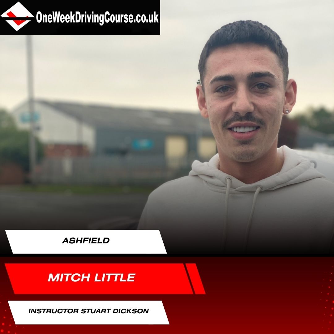 Driving Courses Ashfield, Nottingham, Mansfield, Alfreton, Hucknall, Arnold, Derby. Driving Lessons Ashfield, Driving Schools Ashfield, Driving Instructors Ashfield | Crash Courses Ashfield | One Week Driving Courses Ashfield | Pass your test in a week in Ashfield | Guaranteed Pass Courses Ashfield | Driving Lessons Ashfield