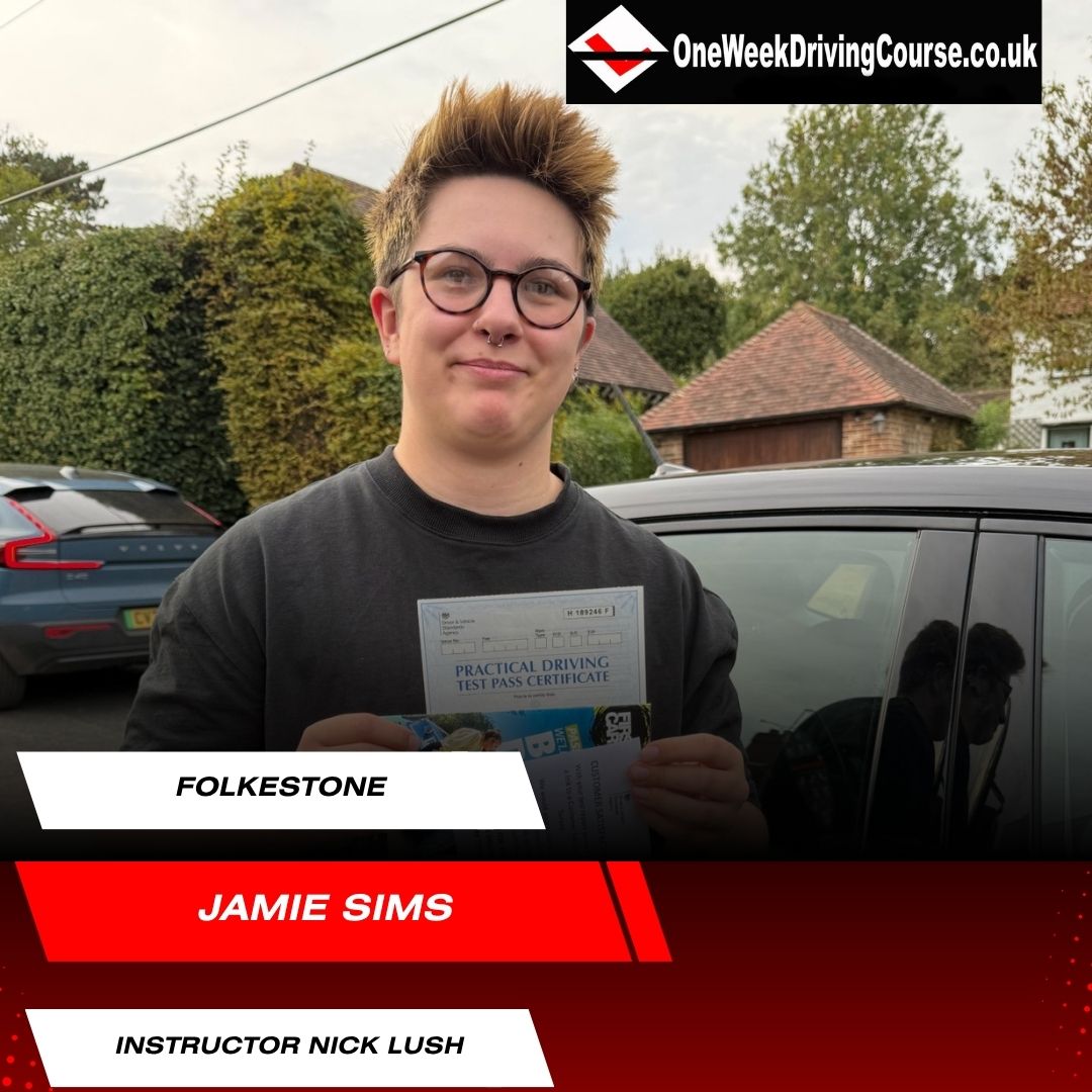 Intensive Driving Courses Folkestone, Hythe, Lyminge, Dover, Ashford. Driving Lessons Folkestone, Driving Schools Folkestone, Driving Instructors Folkestone | Crash Courses Folkestone | One Week Driving Courses Folkestone | Pass your test in a week in Folkestone | Guaranteed Pass Courses Folkestone | Driving Lessons Folkestone