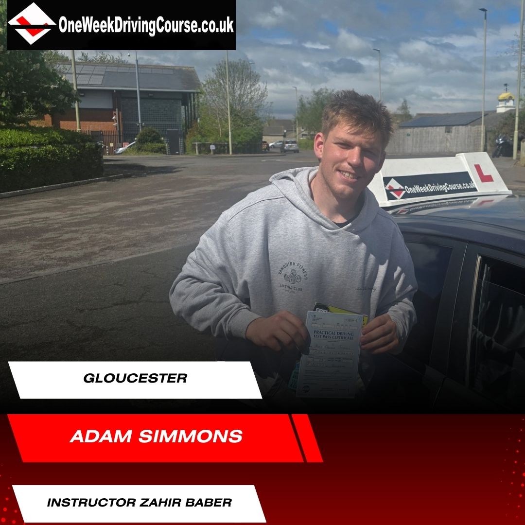 Intensive Driving Courses Gloucester, Monmouth, Mitcheldean, Tewkesbury, Cinderford, Stroud. Driving Lessons Gloucester, Driving Schools Gloucester, Driving Instructors Gloucester | Crash Courses Gloucester | One Week Driving Courses Gloucester | Pass your test in a week in Gloucester | Guaranteed Pass Courses Gloucester | Driving Lessons Gloucester