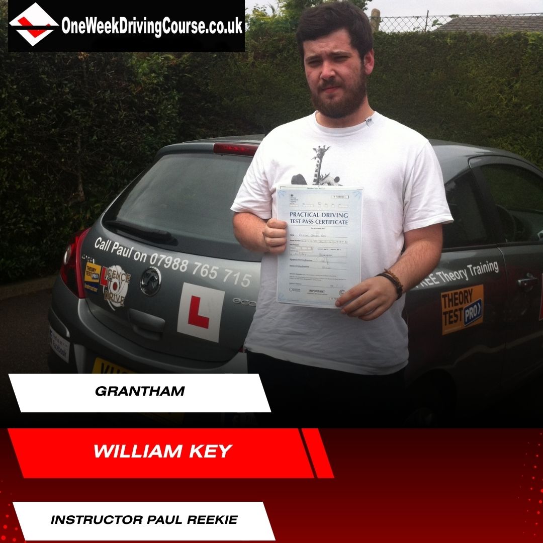 Intensive Driving Courses Grantham, Nottingham, Newark-on-Trent, Sleaford, Melton Mowbray. Driving Lessons Grantham, Driving Schools Grantham, Driving Instructors Grantham | Crash Courses Grantham | One Week Driving Courses Grantham | Pass your test in a week in Grantham | Guaranteed Pass Courses Grantham | Driving Lessons Grantham