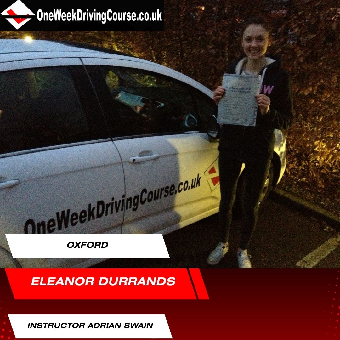 Intensive Driving Courses Oxford, Cumnor, Littlemore, Abington, Woodstock, Witney, Aylesbury, Bicester. Driving Lessons Oxford, Driving Schools Oxford, Driving Instructors Oxford | Crash Courses Oxford | One Week Driving Courses Oxford | Pass your test in a week in Oxford | Guaranteed Pass Courses Oxford | Driving Lessons Oxford