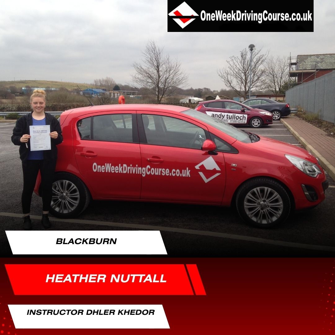 Intensive Driving Courses in BB Postcode Areas