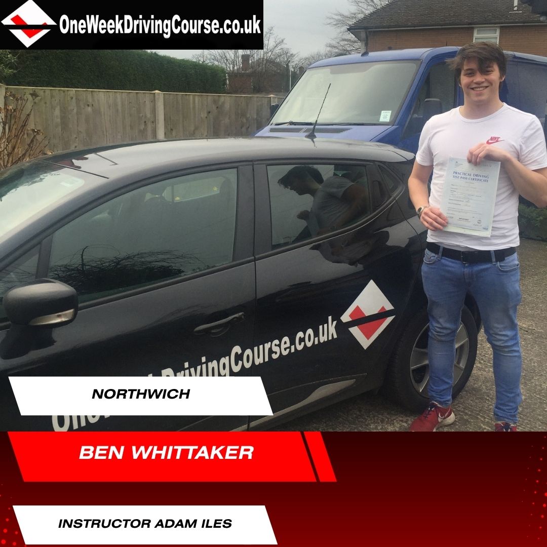 Intensive Driving Courses Sandbach, Crewe, Winsford, Congleton. Driving Lessons Sandbach, Driving Schools Sandbach, Driving Instructors Sandbach | Crash Courses Sandbach | One Week Driving Courses Sandbach | Pass your test in a week in Sandbach | Guaranteed Pass Courses Sandbach | Driving Lessons Sandbach