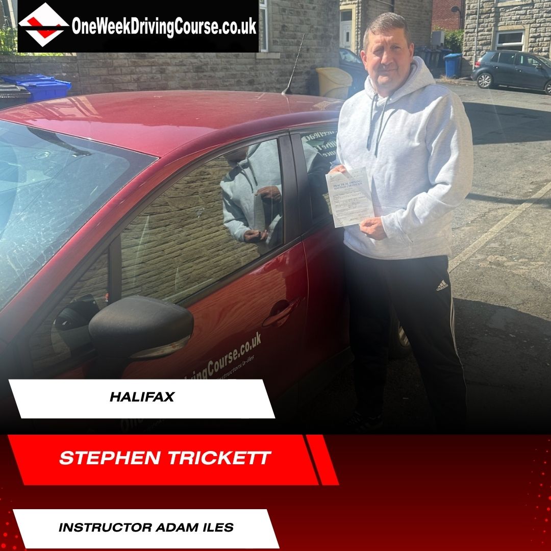 Intensive Driving Courses in HX Postcode Areas