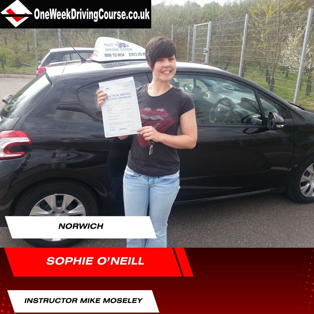 Intensive Driving Courses in NR Postcode Areas