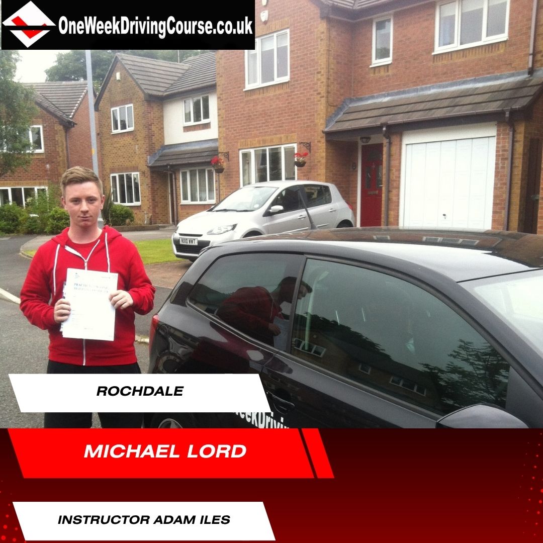 Intensive Driving Courses in OL Postcode Areas