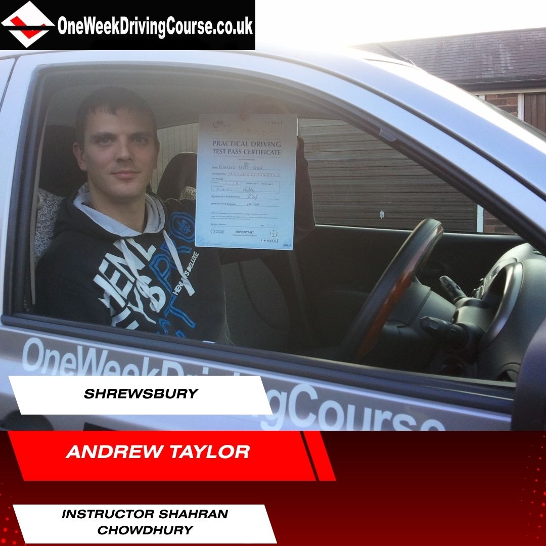 Intensive Driving Courses Whitchurch, Shrewsbury, Shawbury, Wem, Malpas. Driving Lessons Whitchurch, Driving Schools Whitchurch, Driving Instructors Whitchurch | Crash Courses Whitchurch | One Week Driving Courses Whitchurch | Pass your test in a week in Whitchurch | Guaranteed Pass Courses Whitchurch | Driving Lessons Whitchurch
