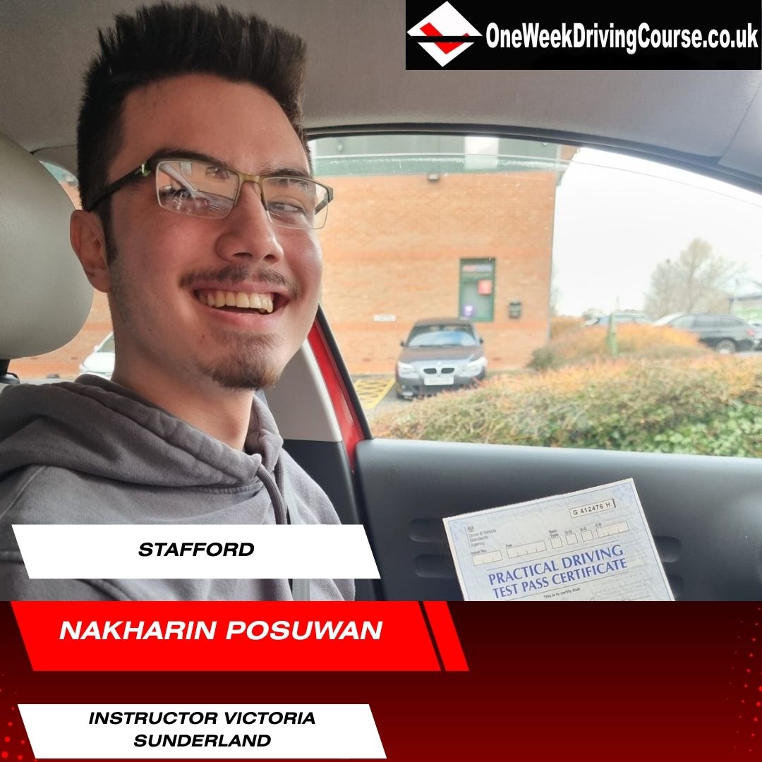 Intensive Driving Courses Stafford, Stoke-on-Trent, Eccleshall, Stone, Burslem. Driving Lessons Stafford, Driving Schools Stafford, Driving Instructors Stafford | Crash Courses Stafford | One Week Driving Courses Stafford | Pass your test in a week in Stafford | Guaranteed Pass Courses Stafford | Driving Lessons Stafford
