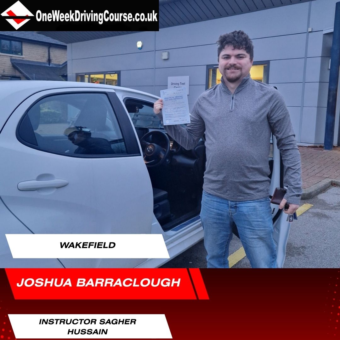 Intensive Driving Courses Wakefield, Leeds, Dewsbury, Batley, Morley, Pontefract, Castleford. Driving Lessons Wakefield, Driving Schools Wakefield, Driving Instructors Wakefield | Crash Courses Wakefield | One Week Driving Courses Wakefield | Pass your test in a week in Wakefield | Guaranteed Pass Courses Wakefield | Driving Lessons Wakefield