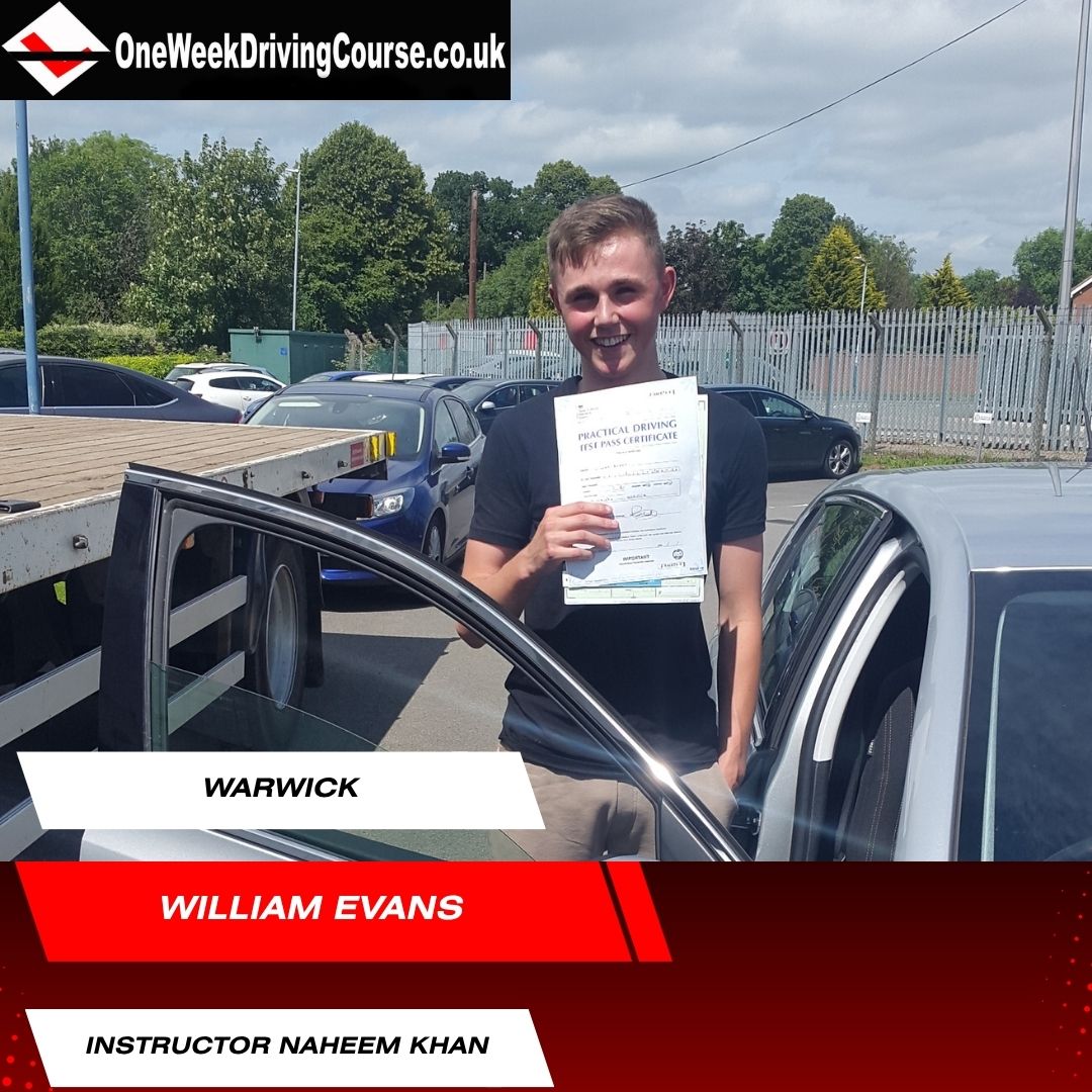 Intensive Driving Courses Warwick, Littleworth, Whitnash, Wedgnock, Budbrooke, Sherbourne, Barford. Driving Lessons Warwick, Driving Schools Warwick, Driving Instructors Warwick | Crash Courses Warwick | One Week Driving Courses Warwick | Pass your test in a week in Warwick | Guaranteed Pass Courses Warwick | Driving Lessons Warwick