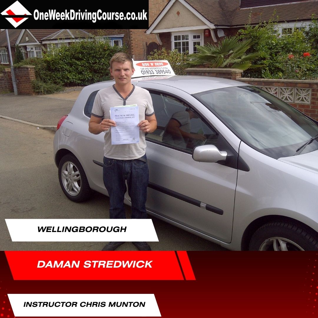 Intensive Driving Courses Wellingborough, Wellingborough, Kettering, Northampton, Corby, Huntingdon, Milton Keynes, Stevenage, Luton. Driving Lessons Wellingborough, Driving Schools Wellingborough, Driving Instructors Wellingborough | Crash Courses Wellingborough | One Week Driving Courses Wellingborough | Pass your test in a week in Wellingborough | Guaranteed Pass Courses Wellingborough | Driving Lessons Wellingborough