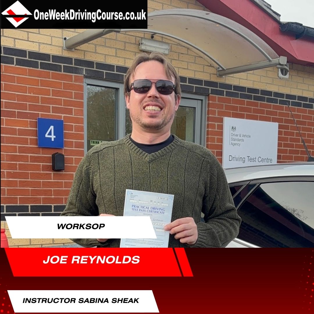 Intensive Driving Courses Worksop, Sheffield, Retford, Dinnington, Clowne, Rotherham, Mansfield. Driving Lessons Worksop, Driving Schools Worksop, Driving Instructors Worksop | Crash Courses Worksop | One Week Driving Courses Worksop | Pass your test in a week in Worksop | Guaranteed Pass Courses Worksop | Driving Lessons Worksop