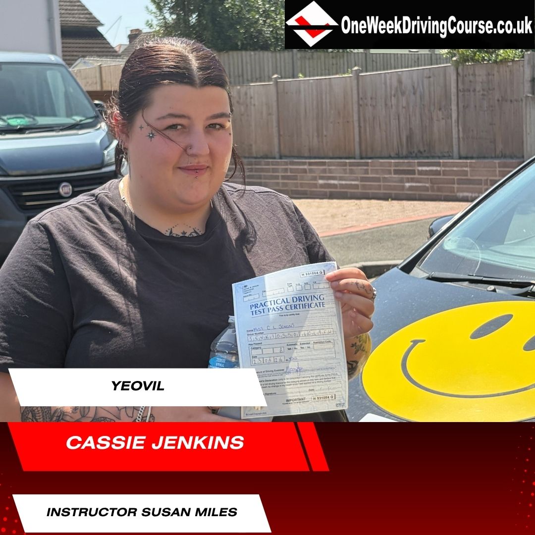 Intensive Driving Courses Yeovil, Bath, Taunton, Bridgwater, Chard, Frome, Trowbridge. Driving Lessons Yeovil, Driving Schools Yeovil, Driving Instructors Yeovil | Crash Courses Yeovil | One Week Driving Courses Yeovil | Pass your test in a week in Yeovil | Guaranteed Pass Courses Yeovil | Driving Lessons Yeovil